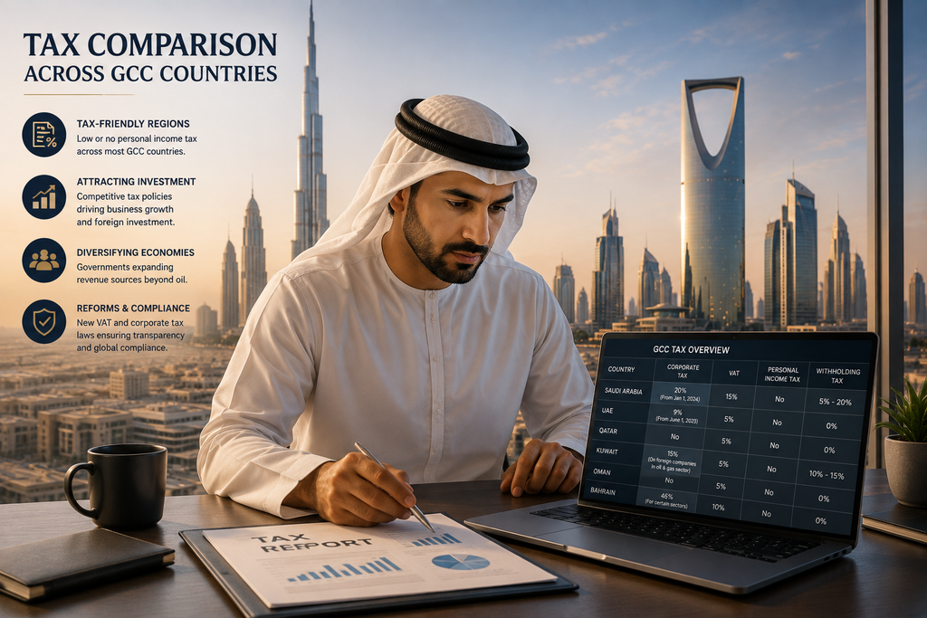 Tax Comparison Across the GCC Countries
