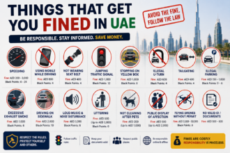 Things That Get You Fined in UAE