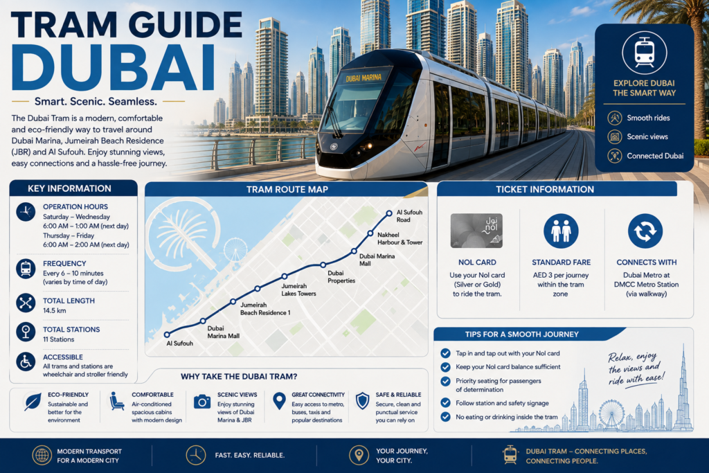 Tram Guide Dubai