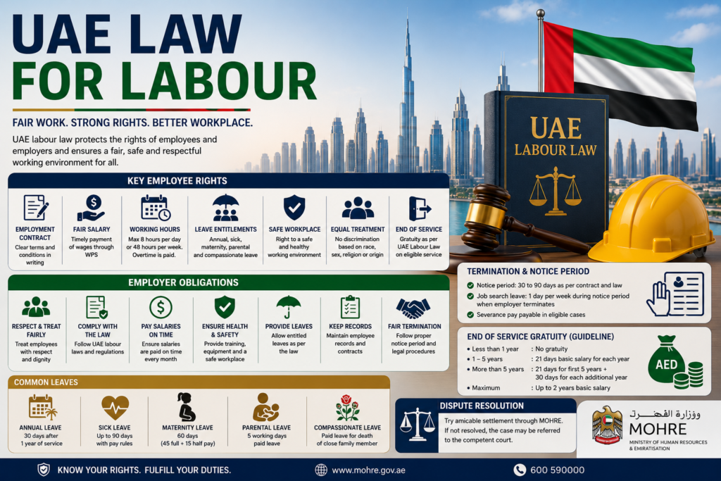 Labour Law in UAE Ultimate Guide to Employee Rights 3 UAE Law for Labour