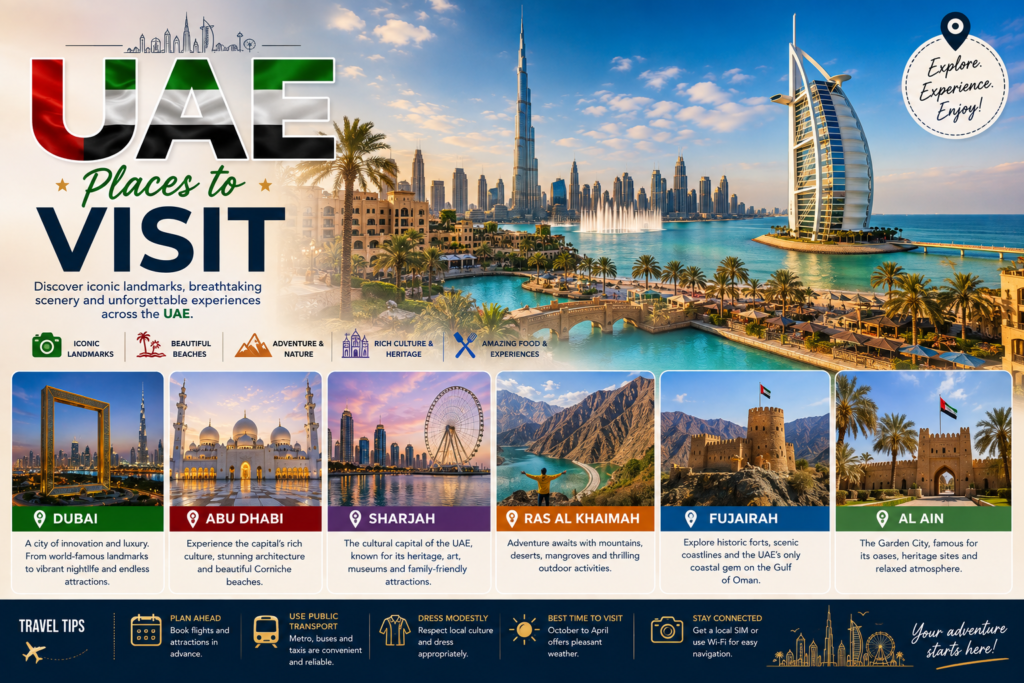 Best Places to Visit in the UAE Tourist Places & Top Attractions 2 UAE Places to Visit