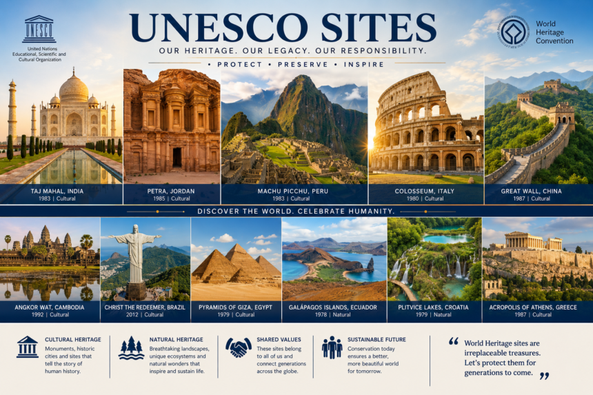 UNESCO Sites: 10 Amazing World Heritage Places to Explore in 2026 1 UNESCO Sites