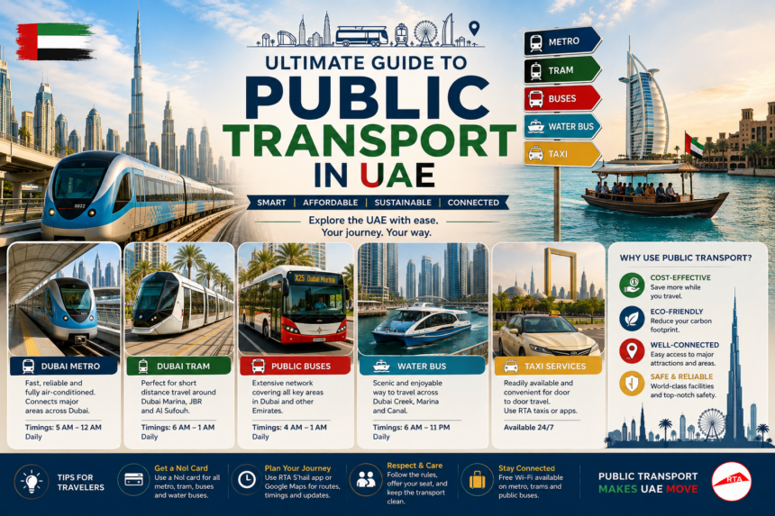 Ultimate Guide to Public Transport in UAE