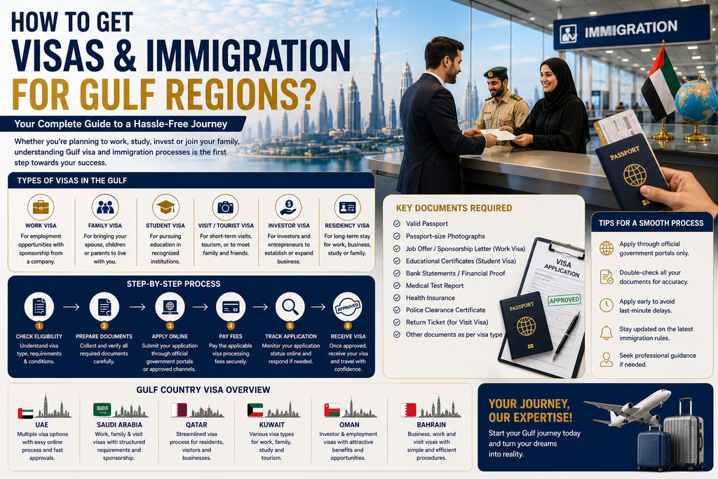 Visas and Immigration for the Gulf Regions