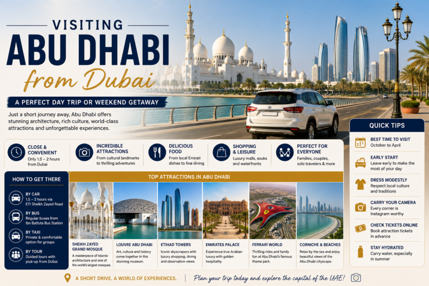 Visiting Abu Dhabi from Dubai: Amazing Ultimate Day Trip Guide 1 Visiting Abu Dhabi from Dubai
