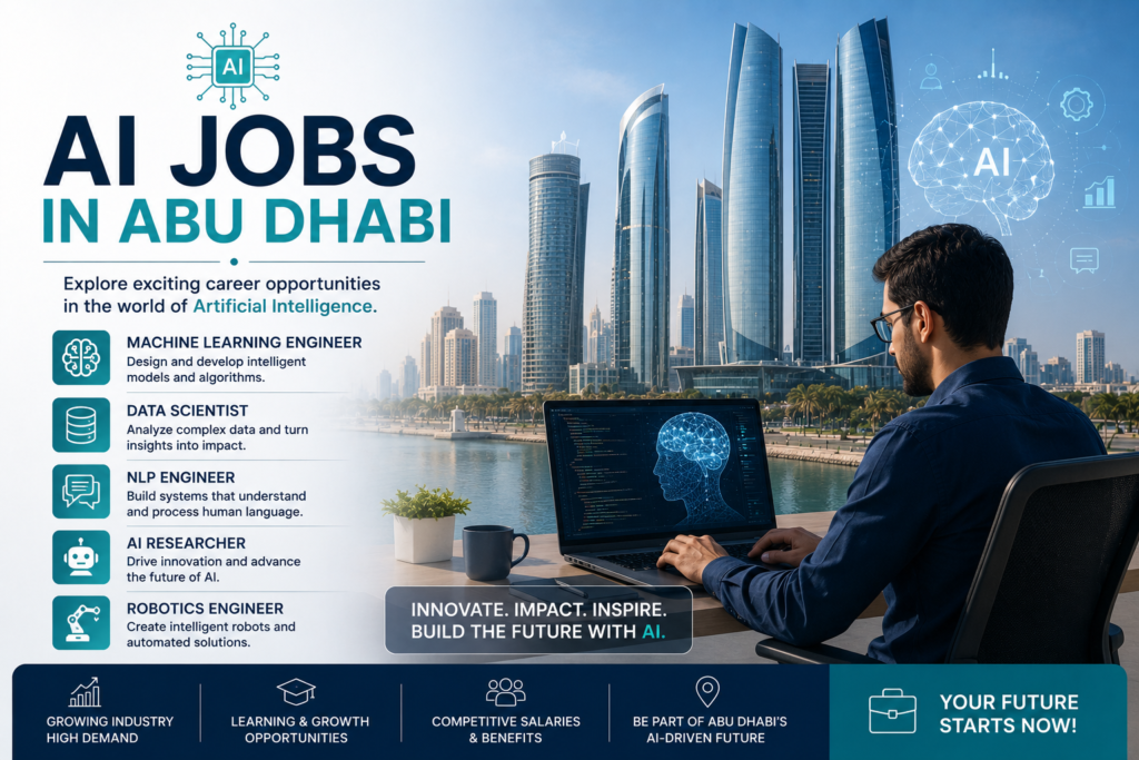 Best AI Jobs in Abu Dhabi Explore Career & Vacancies Opportunities 2 AI Jobs in Abu Dhabi