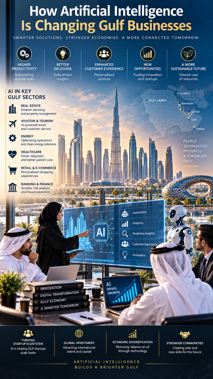 AI in Gulf Business: 12 Powerful Changes Driving Success 1 AI in Gulf Business
