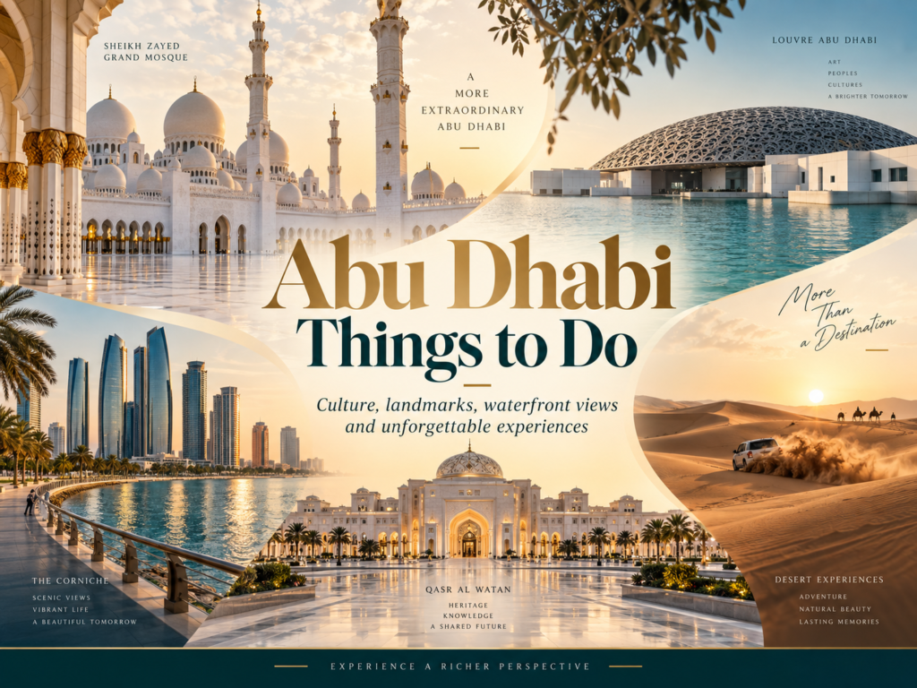 Best Things to Do in Abu Dhabi Must-Visit Places & Top Attractions 3 Abu Dhabi Things to Do