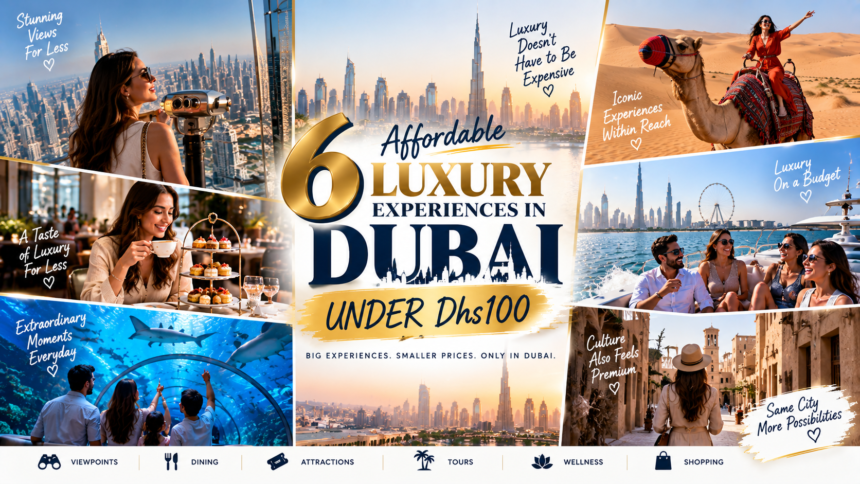 6 Affordable Luxury Experiences in Dubai Under Dhs100 1 Affordable luxury experiences in Dubai