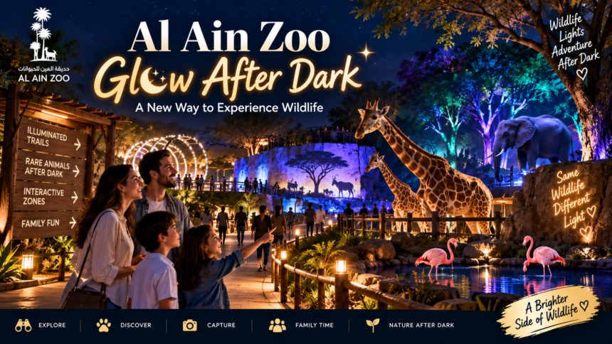 Al Ain Zoo Glow After Dark: A New Way to Experience Wildlife 1 Al Ain Zoo Glow After Dark