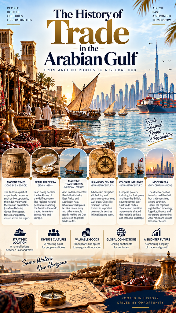 Arabian Gulf Trade History: 12 Powerful Eras That Shaped Global Commerce 2 Arabian Gulf Trade