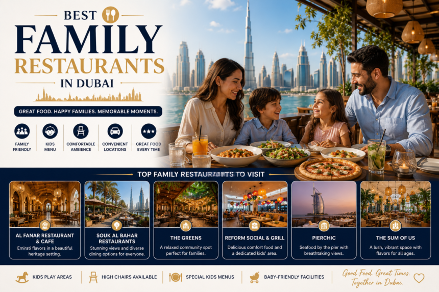 Best Family Restaurants in Dubai