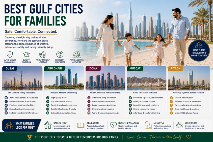 Best Gulf Cities for Families: 10 Amazing Places to Live in 2026 1 Best Gulf Cities for Families