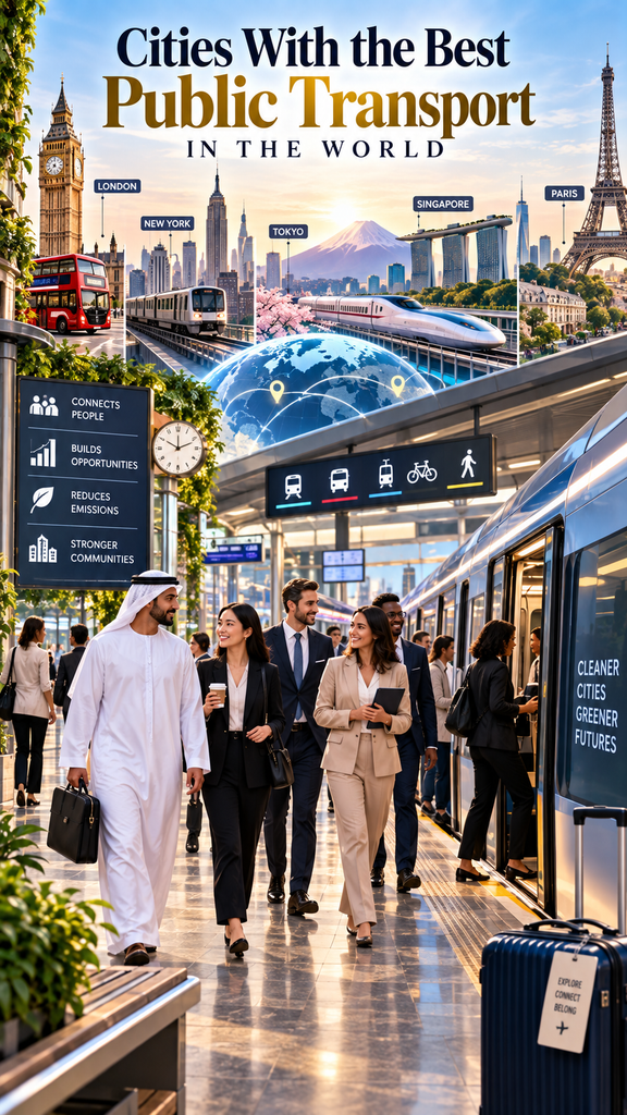 Best Public Transport Cities: 15 Amazing Systems Around the World 2 Best Public Transport in World