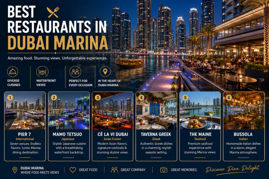 Best Restaurants in Dubai Marina Must Visit For Delicious Dining Experiences 1 Best Restaurants in Dubai Marina
