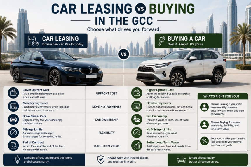 Car Leasing vs Buying in the GCC