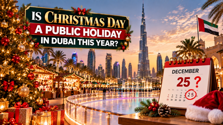 Is Christmas Day a Public Holiday in Dubai This Year? 1 Christmas Day public holiday in Dubai