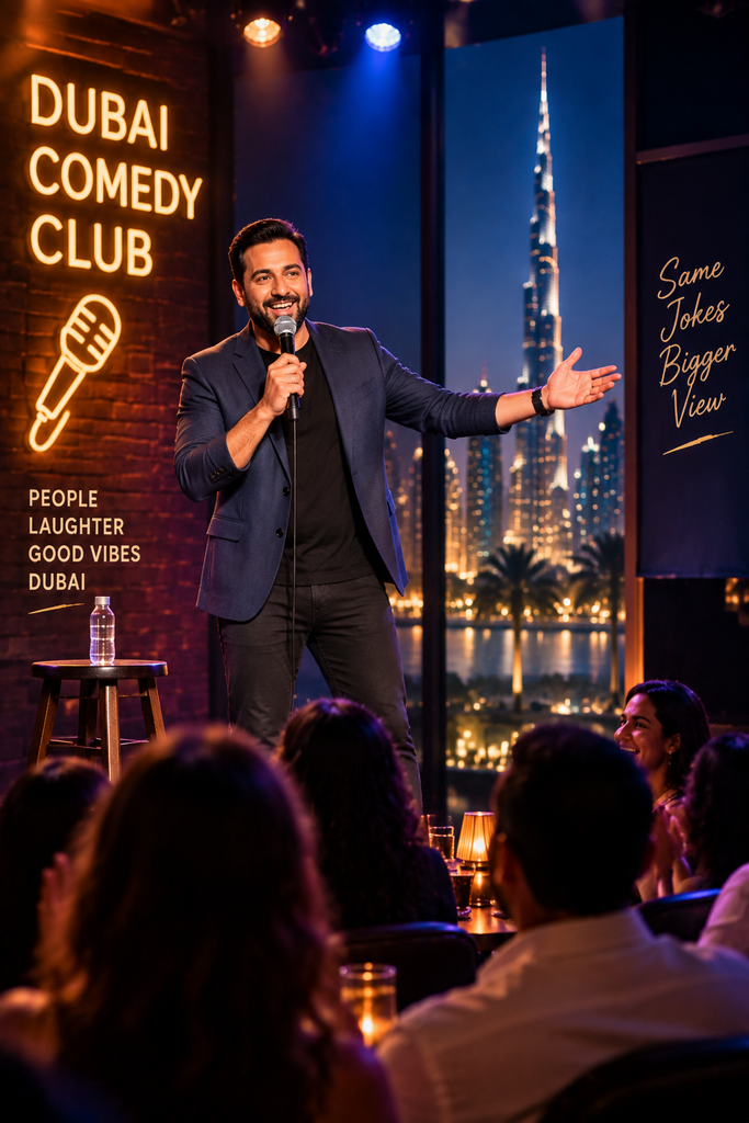 Comedy Clubs in Dubai: The City’s Growing Stand-Up Scene 2 Comedy Clubs in the Dubai