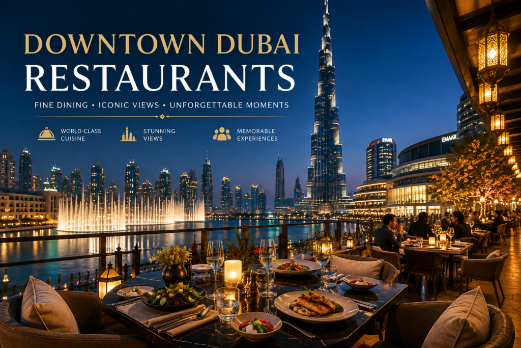 Best Restaurants in Downtown Dubai Places to Eat for Every Taste and Budget 2 Downtown Dubai Restaurants