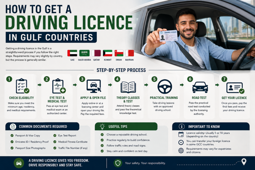 Driving Licence in Gulf