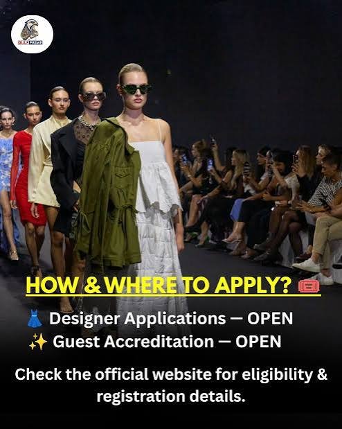 Dubai Fashion Week What you need to know about the Events 5 Dubai Fashion Week How to Apply