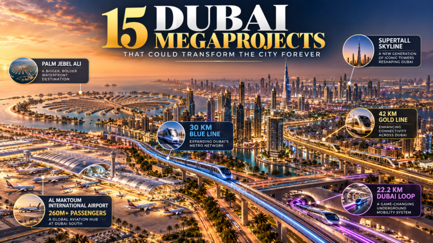 15 Dubai Megaprojects That Could Transform the City Forever 1 Dubai Megaprojects