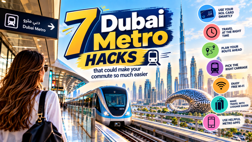 7 Powerful Dubai Metro Hacks That Could Make Your Commute Easier 1 Dubai Metro hacks