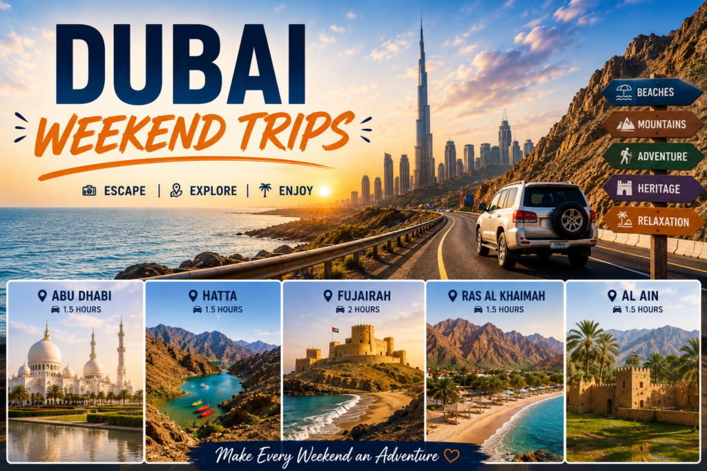 Best Weekend Trips from Dubai Budget Friendly Places For Couples & Family 3 Dubai Weekend Trips