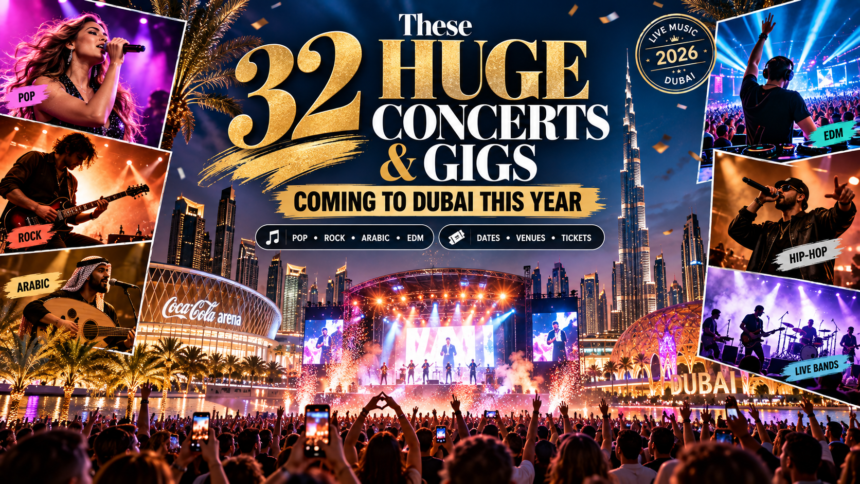 Dubai concerts