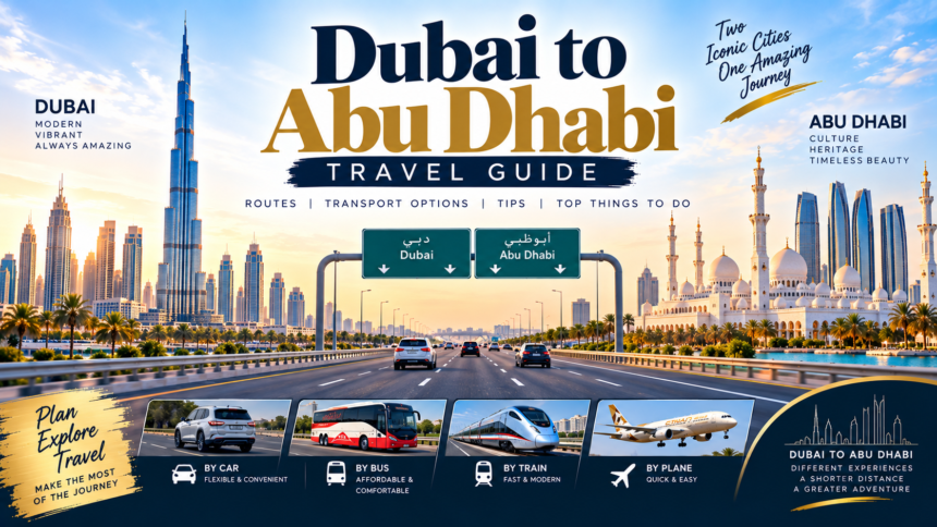 Dubai to Abu Dhabi Travel Guide Know Everything Before You Go 1 Dubai to Abu Dhabi Travel Guide