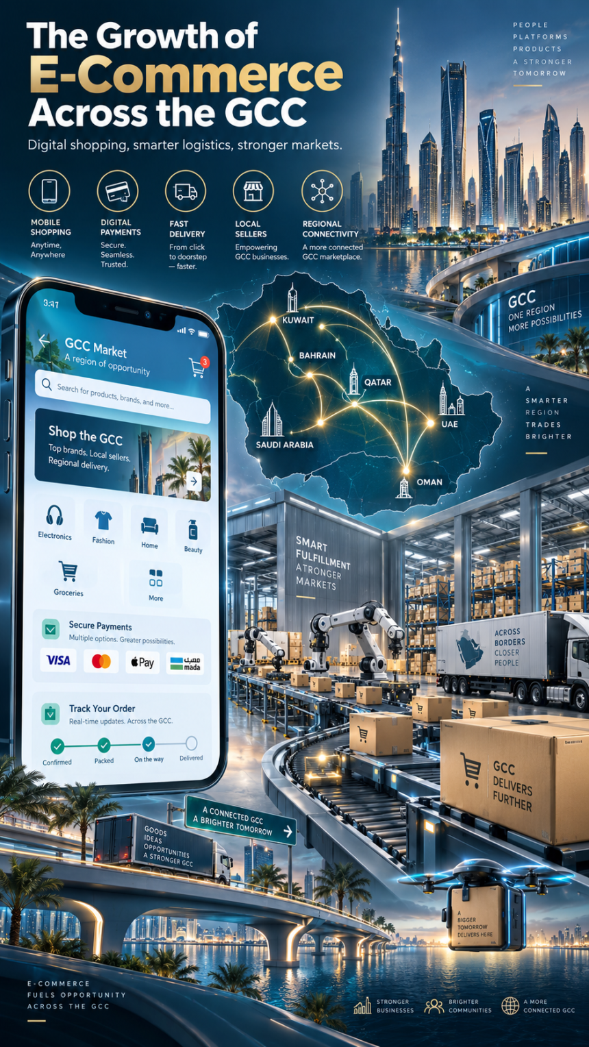 E-Commerce Across the GCC: How Online Shopping Is Transforming Gulf Retail 1 E-Commerce Across the GCC