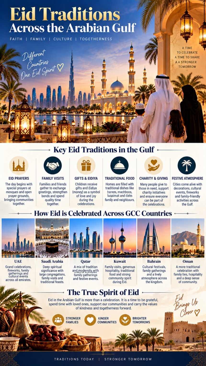Eid Traditions Across the Arabian Gulf: 15 Beautiful Customs 1 Eid Traditions Across the Arabian Gulf