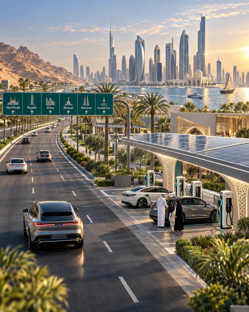 Electric Vehicles Across the Gulf: How EV Adoption Is Growing 2 Electric Vehicles in the Gulf