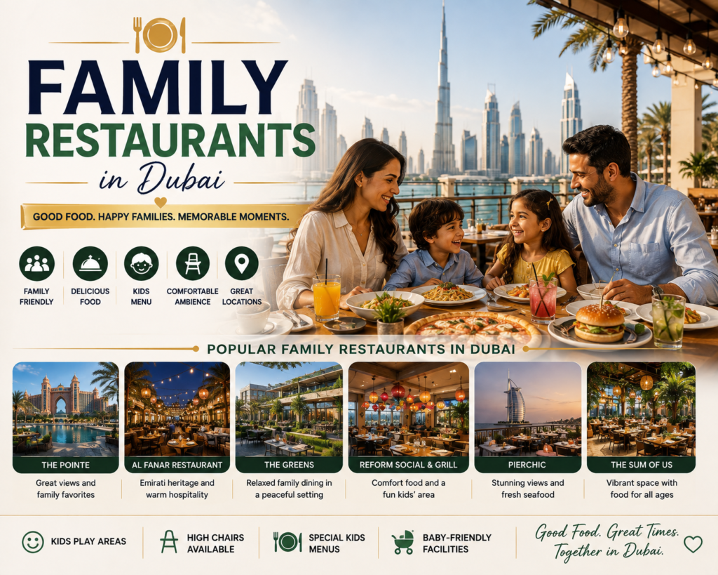 Family Restaurants in Dubai