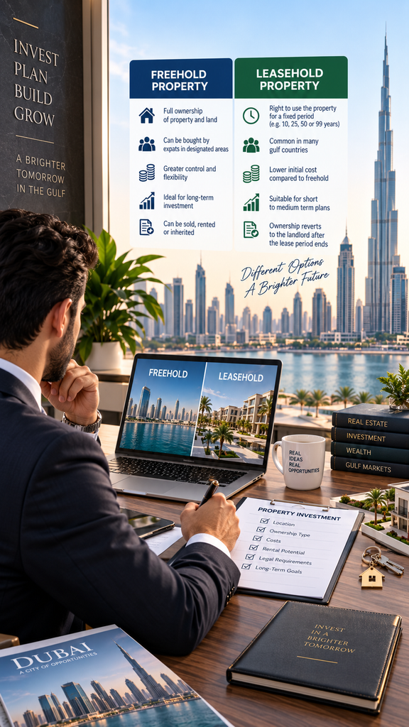 Freehold vs Leasehold Property in the Gulf
