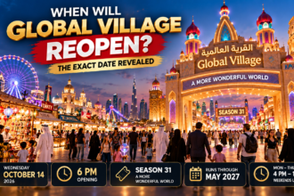 Global Village reopening date