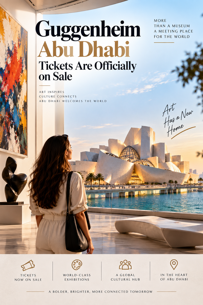 Guggenheim Abu Dhabi Tickets: Prices, Opening Date and What to Expect 2 Guggenheim Abu Dhabi tickets on sale