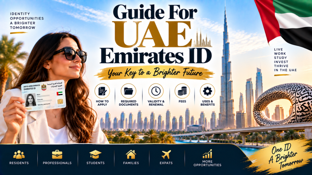 UAE Emirates ID Guide You Need to Know Everything About the Emirates ID 3 Guide For UAE Emirates ID