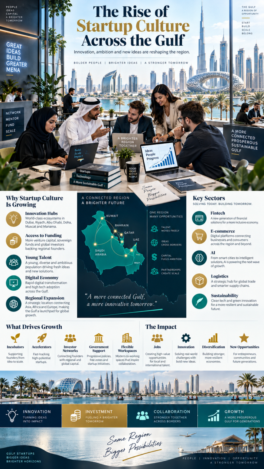 Gulf Startup Culture: 12 Powerful Drivers of Entrepreneurial Success 1 Gulf Startup Culture