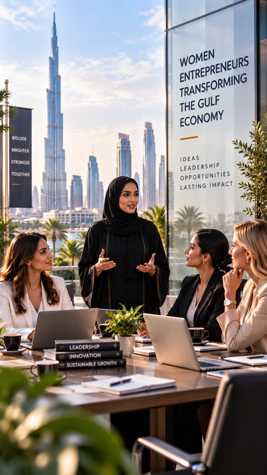 Gulf Women Entrepreneurs: 12 Inspiring Ways Transforming the Economy 1 Gulf Women Entrepreneurs