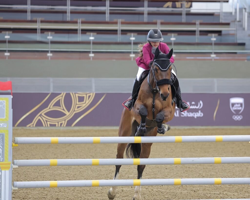 Haya Builds A Remarkable Life Between Aviation And Show Jumping 2 Haya