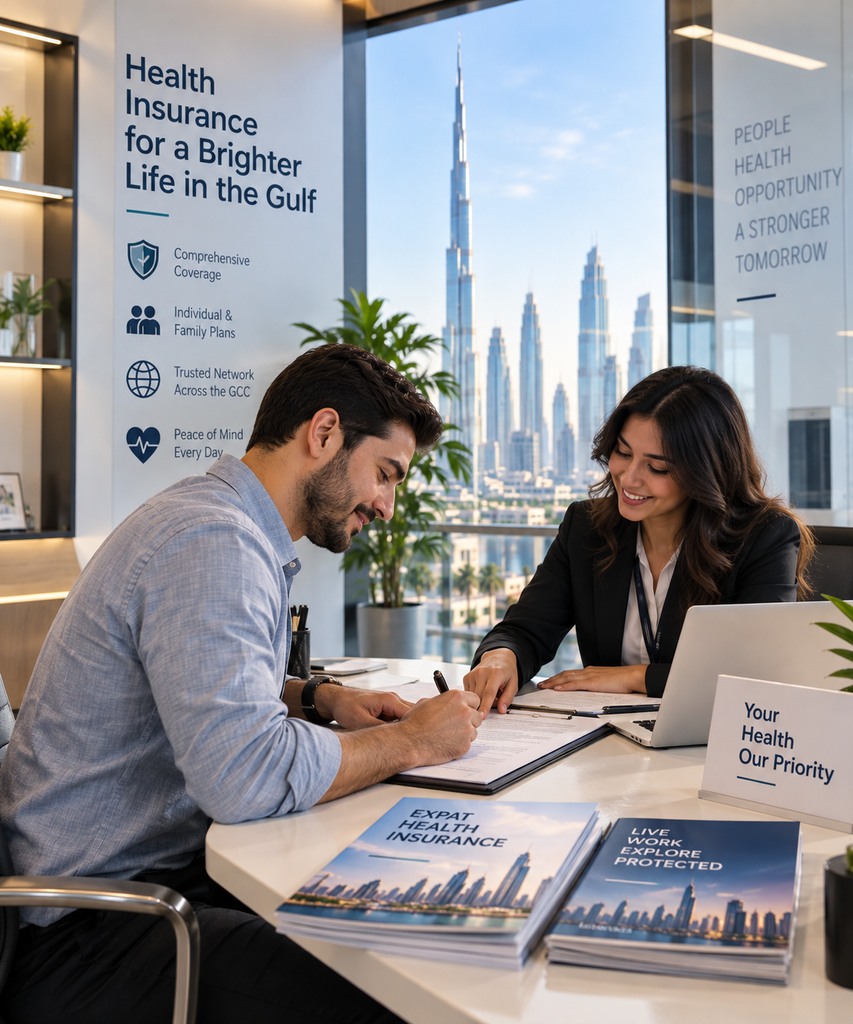 How Does Health Insurance Work for Gulf Expats in 2026? 2 Health Insurance Work for the Gulf Expats