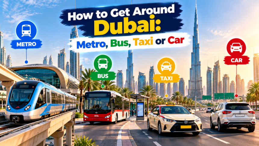 How to Get Around Dubai: Metro, Bus, Taxi or Car 1 How to Get Around Dubai