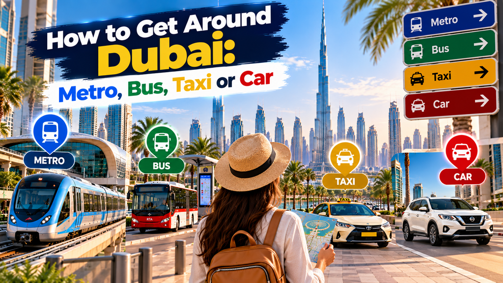 How to Get Around Dubai: Metro, Bus, Taxi or Car 2 How to Get Around the Dubai