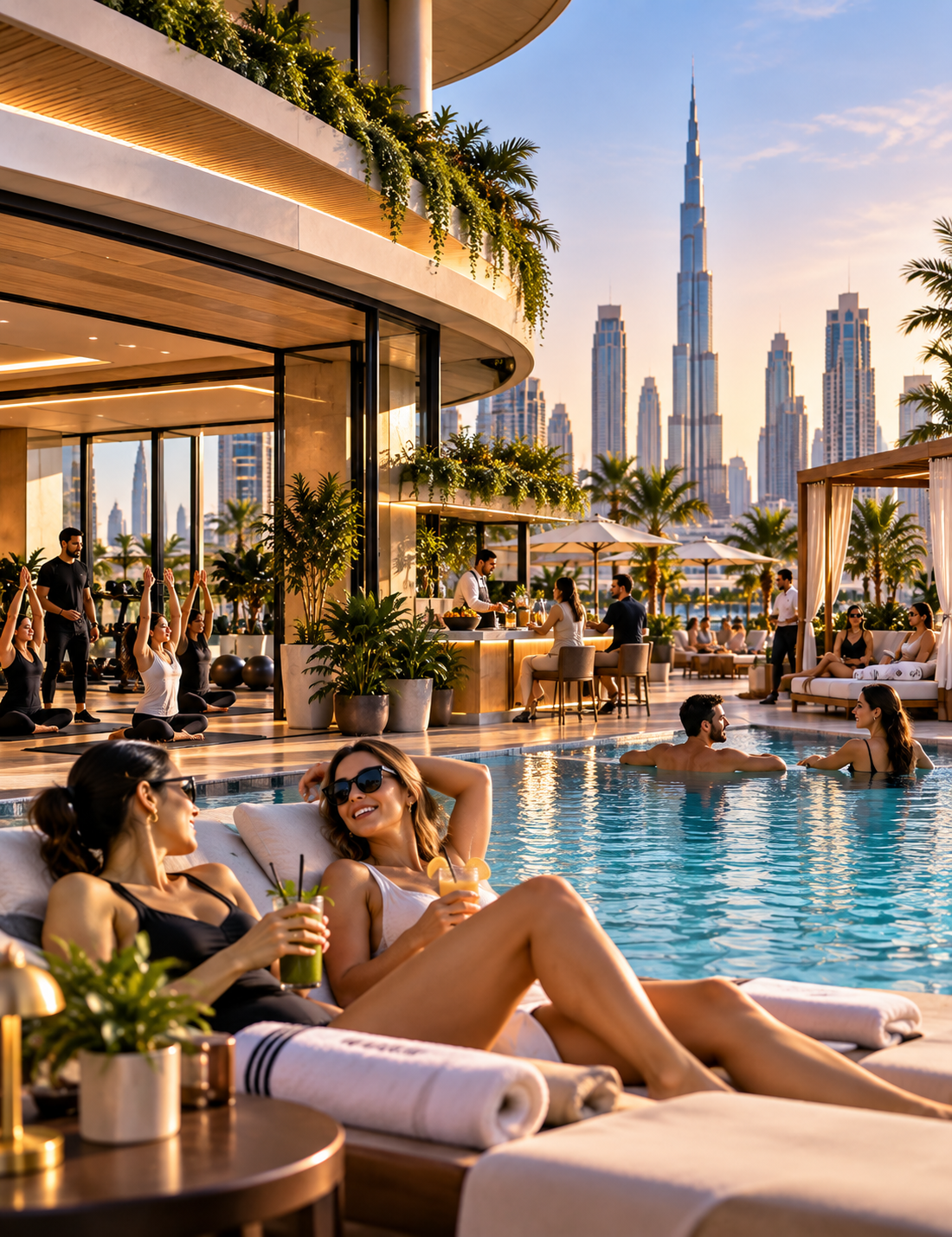 Hoxton Dubai wellness club