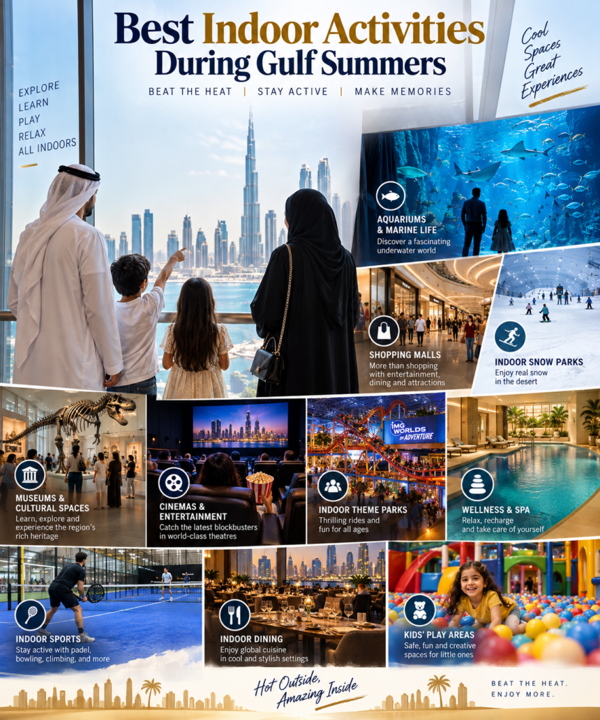 Best Indoor Activities During Gulf Summers: 15 Amazing Escapes 1 Indoor Activities During Gulf Summers
