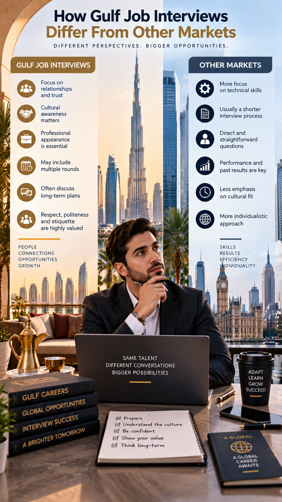 Gulf Job Interviews: 12 Powerful Differences for Career Success 2 Job Interviews Gulf