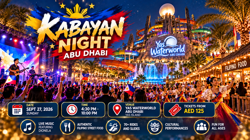 Kabayan Night Abu Dhabi: Dionela to Headline Yas Waterworld 2 Kabayan Night in Abu Dhabi