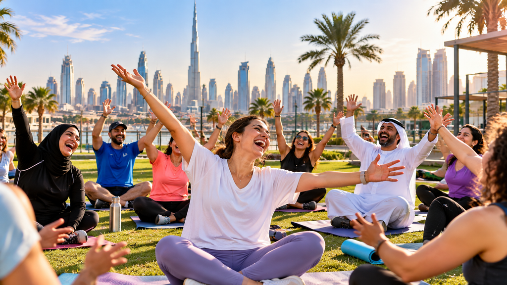 Dubai Laughter Yoga Club: A New Way to Laugh, Move and Unwind 2 Laughter Yoga Club Dubai