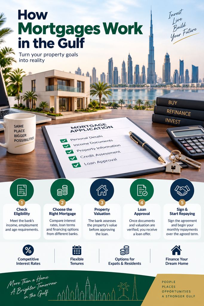 How Mortgages Work in the Gulf: 12 Essential Things Buyers Should Know in 2026 2 Mortgages Work in the Gulf